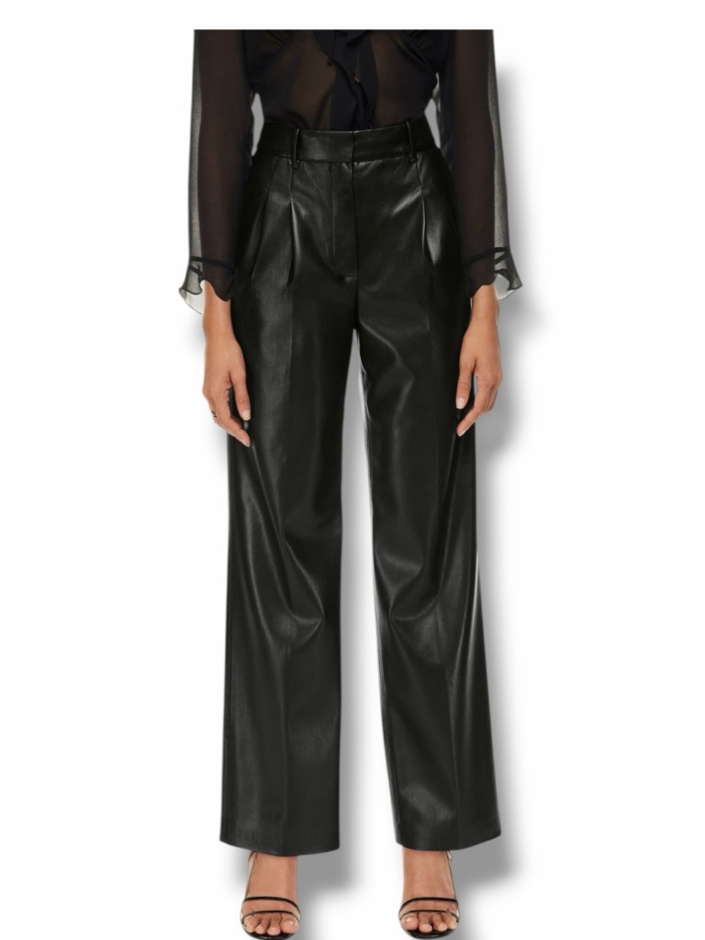 Aritzia Wilfred Effortless Pant Vegan Leather